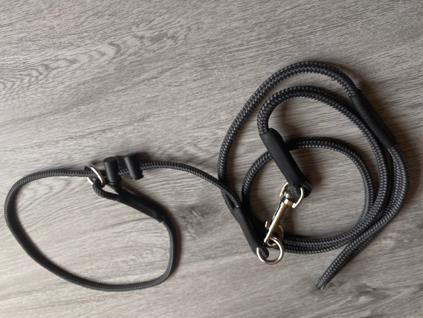 Training Slip collar and lead dog set grot dominant dogs puppy gundog training 6mm custom colours and lengths | sizes