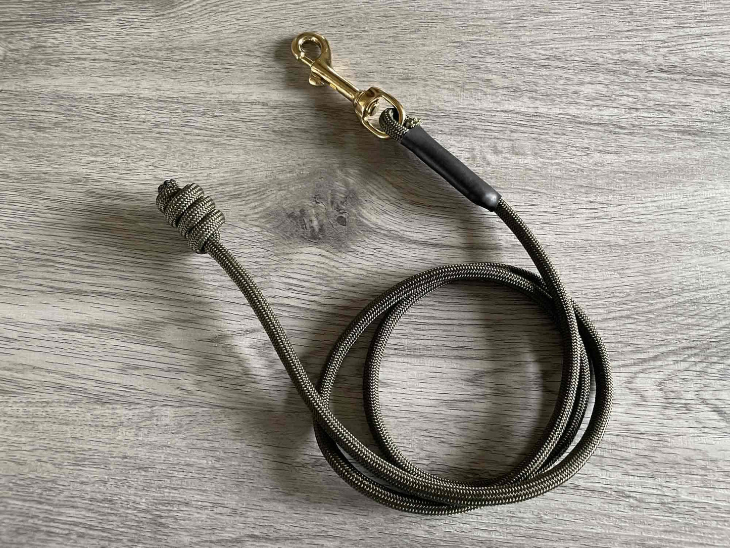 Premium Dog training lead |Short dog lead heel / long line tracking Gundog Puppy No handle 6mm