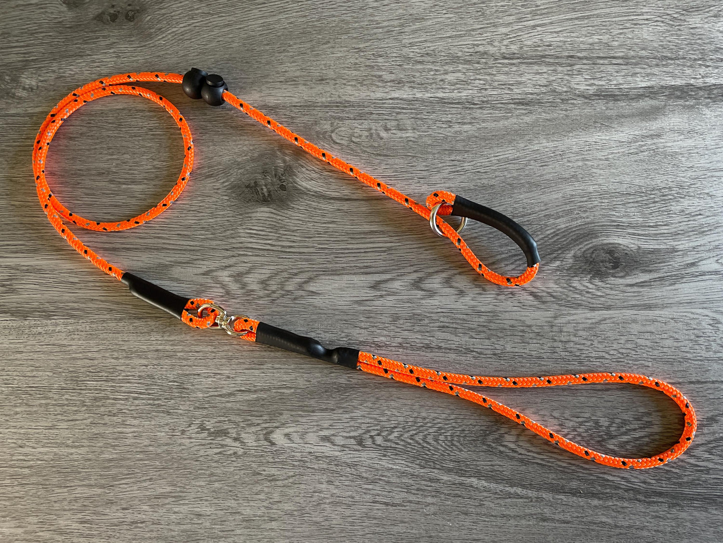 Slip Lead swivel anti twist tangle with thimble dog training walking Gundog Puppy 4mm