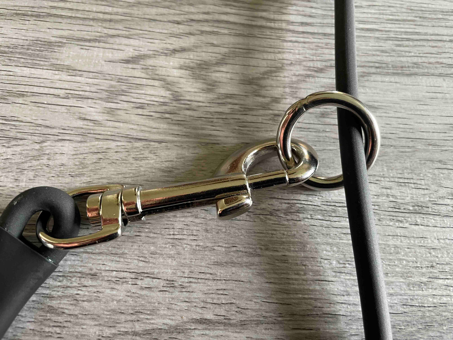 Slip collar with limiter Biothane American style slip collar with trigger hook Training slip lead Round Rope Biothane Strong 6mm