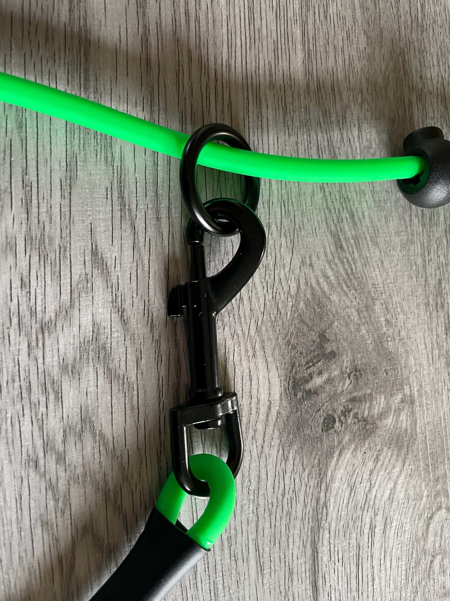 Slip collar with limiter Biothane American style slip collar with trigger hook Training slip lead Round Rope Biothane Strong 6mm