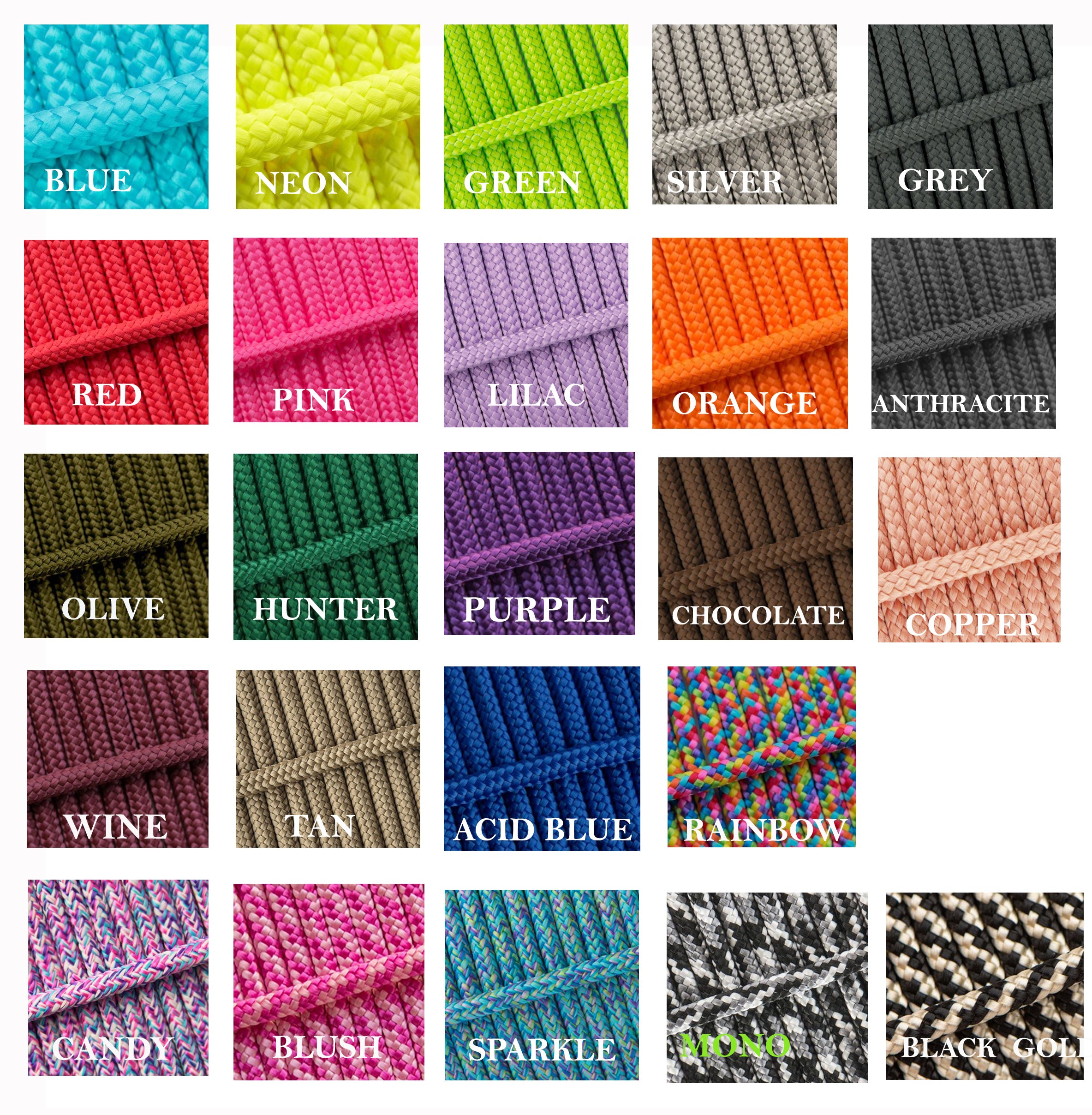 Slip Collar with thimble Dog / Gundog Training Anti pulling Working dog 6mm rope