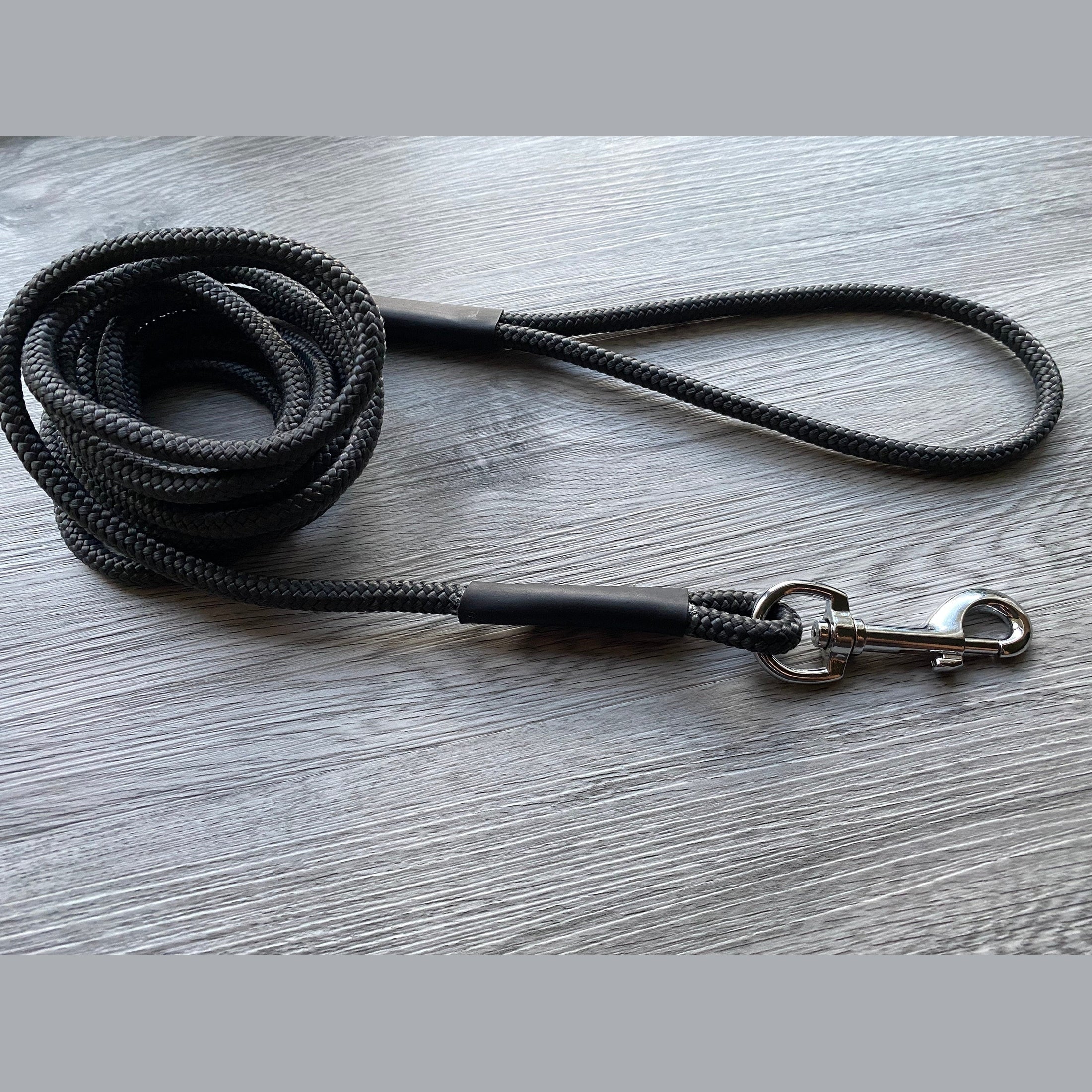 Dog Long line training lead | long line for recall, freedom, obedience, tracking rope | Lightweight strong 8mm  | 6 FT - 30FT