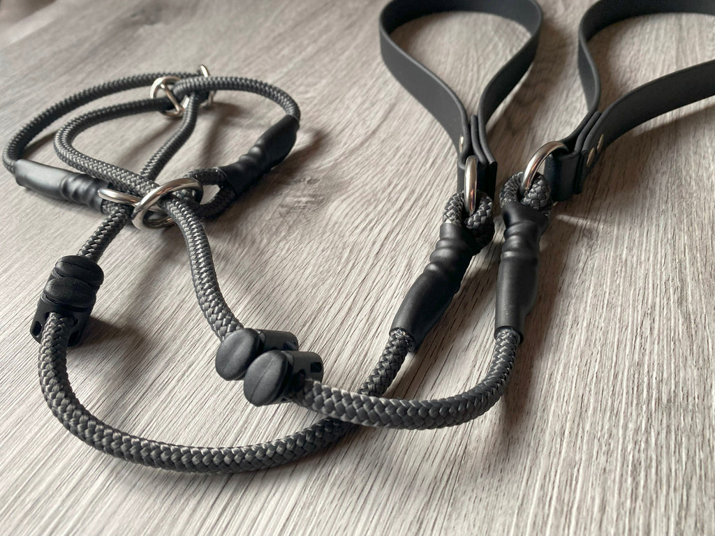 Short close control slip lead |Traffic Lead | Short training lead heeling lead | Figure of 8