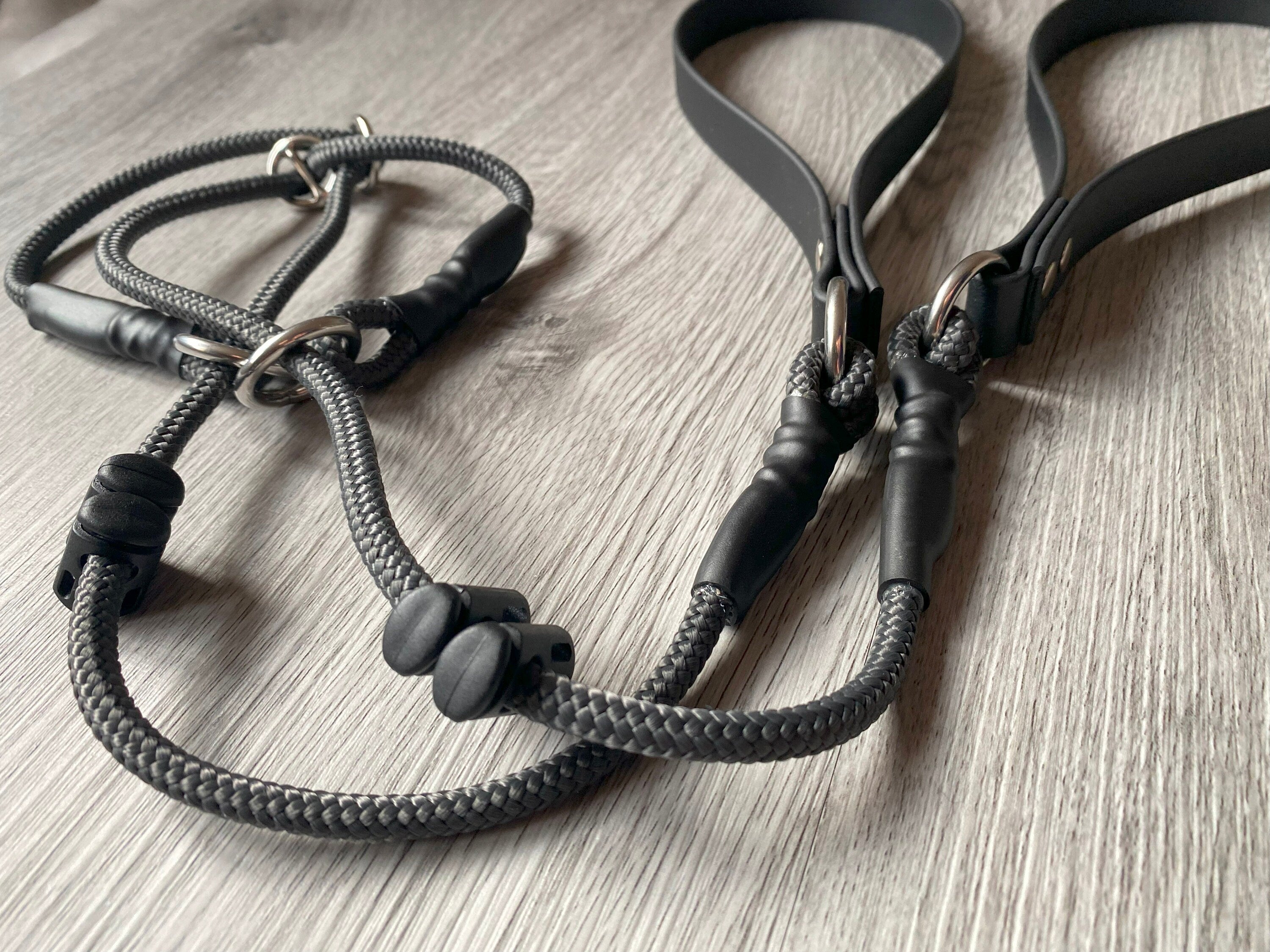 Short close control slip lead |Traffic Lead | Short training lead heeling lead | Figure of 8