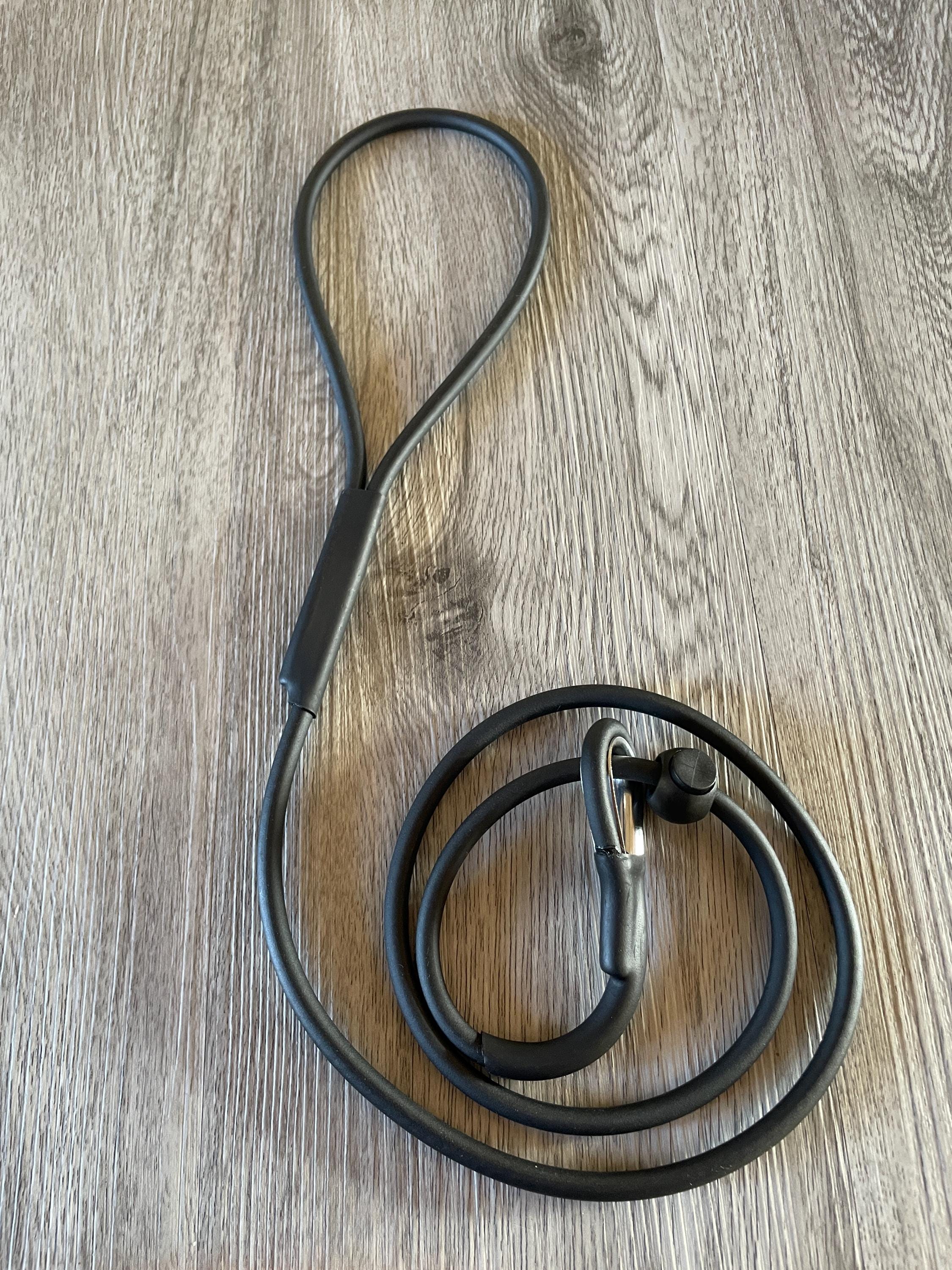 Dog Slip lead with thimble Biothane® round rope gundog training Waterproof 6mm