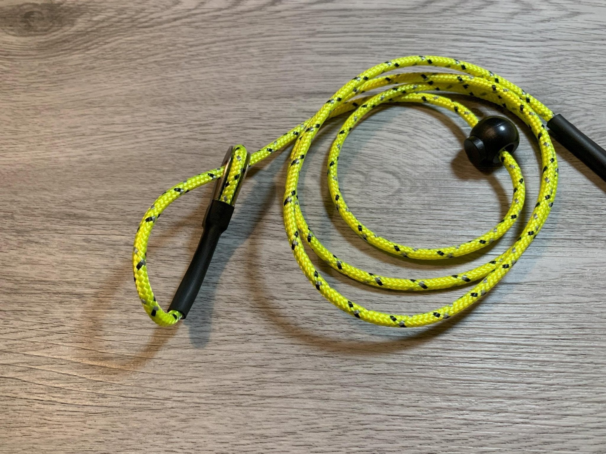 4mm Slip Lead Gundog dog training strong lightweight thin adjustable with thimble - Blue Dog UK