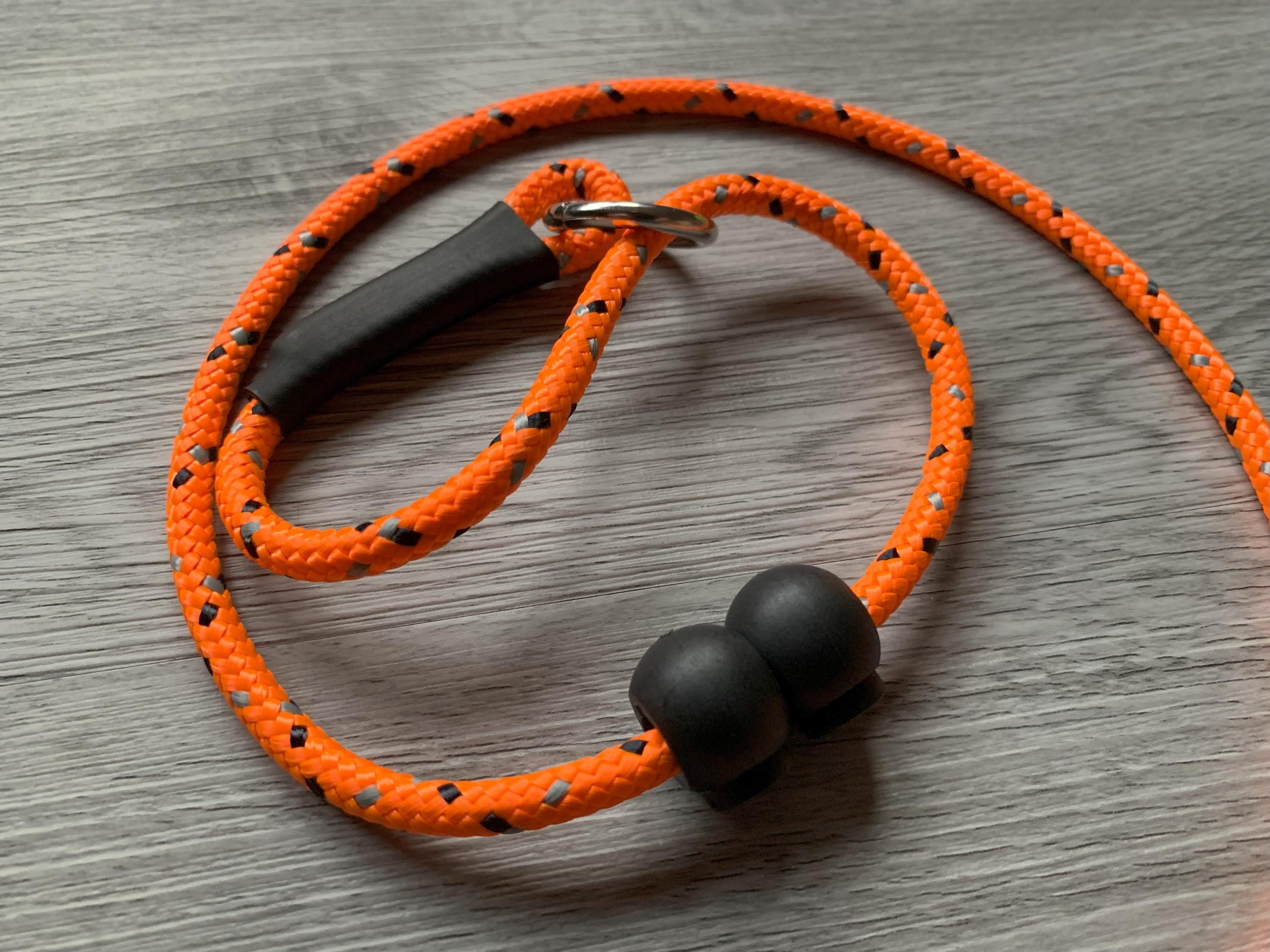 6mm Slip lead with thimble Gundog field trial competition | lightweight strong with stopper