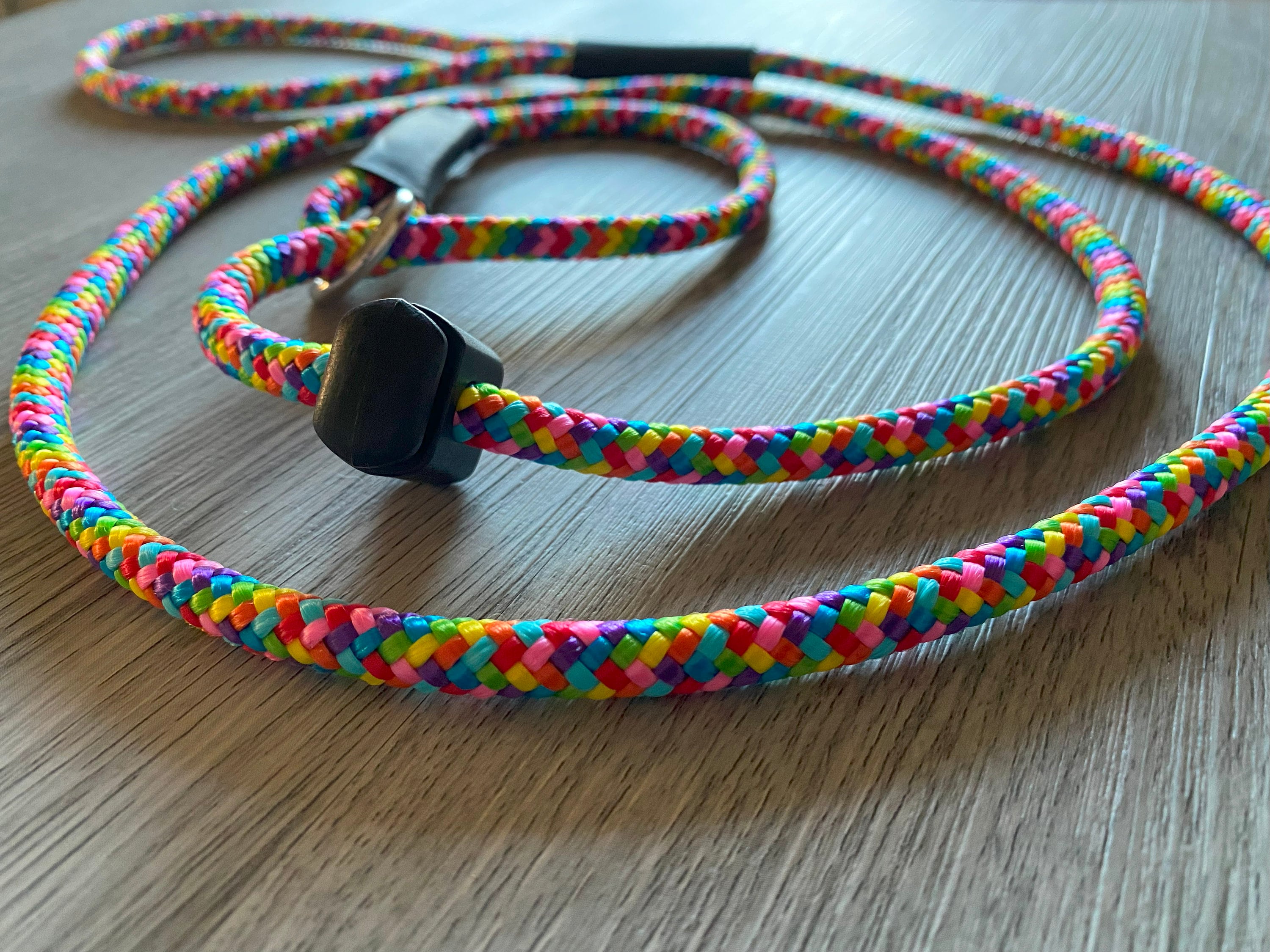 8mm Slip Lead Rope for Dog Walking, Training - Strong & Adjustable