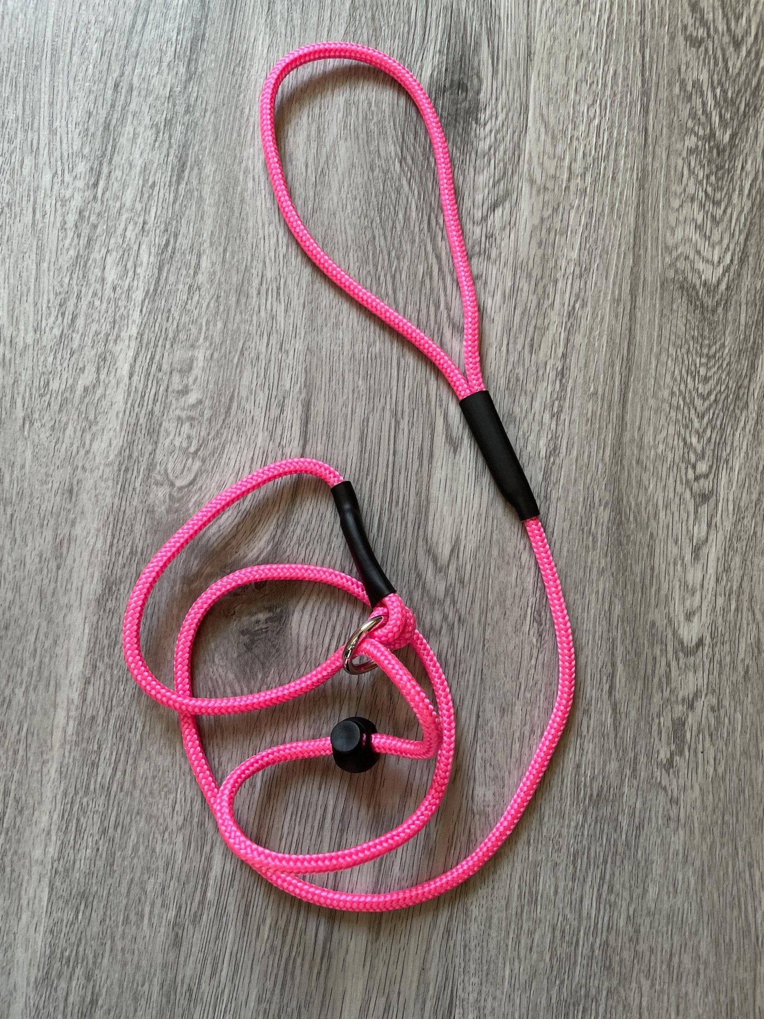 6mm Slip lead for dogs training stop pulling obedience | Adjustable stoppers | thin lightweight
