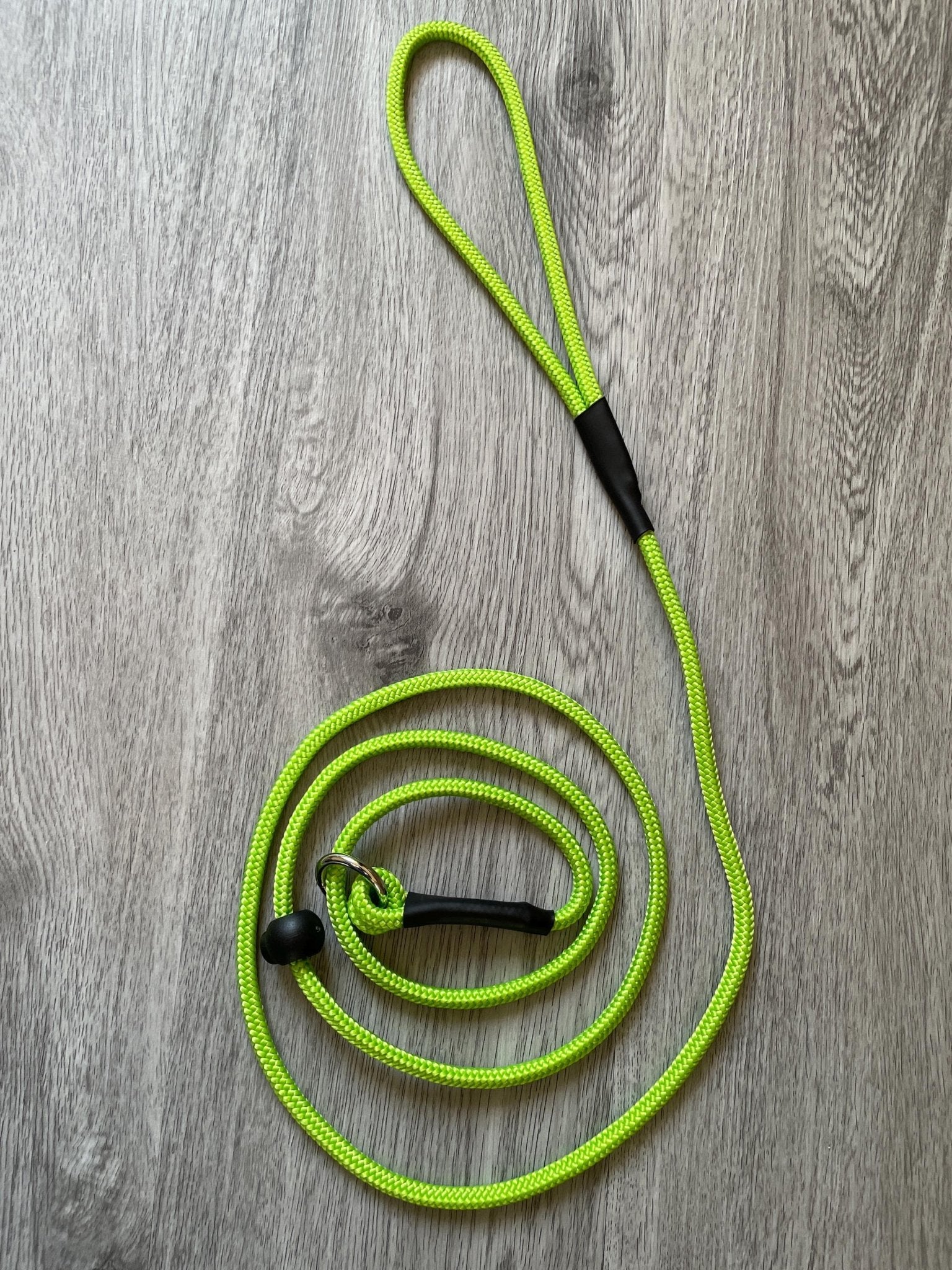 6mm Slip lead for dogs training stop pulling obedience | Adjustable stoppers | thin lightweight