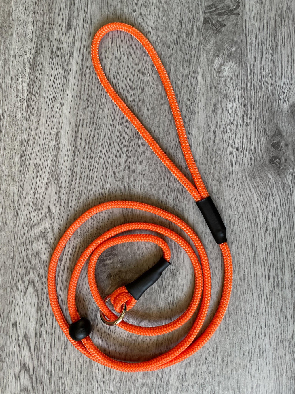 6mm Slip lead for dogs training stop pulling obedience | Adjustable stoppers | thin lightweight