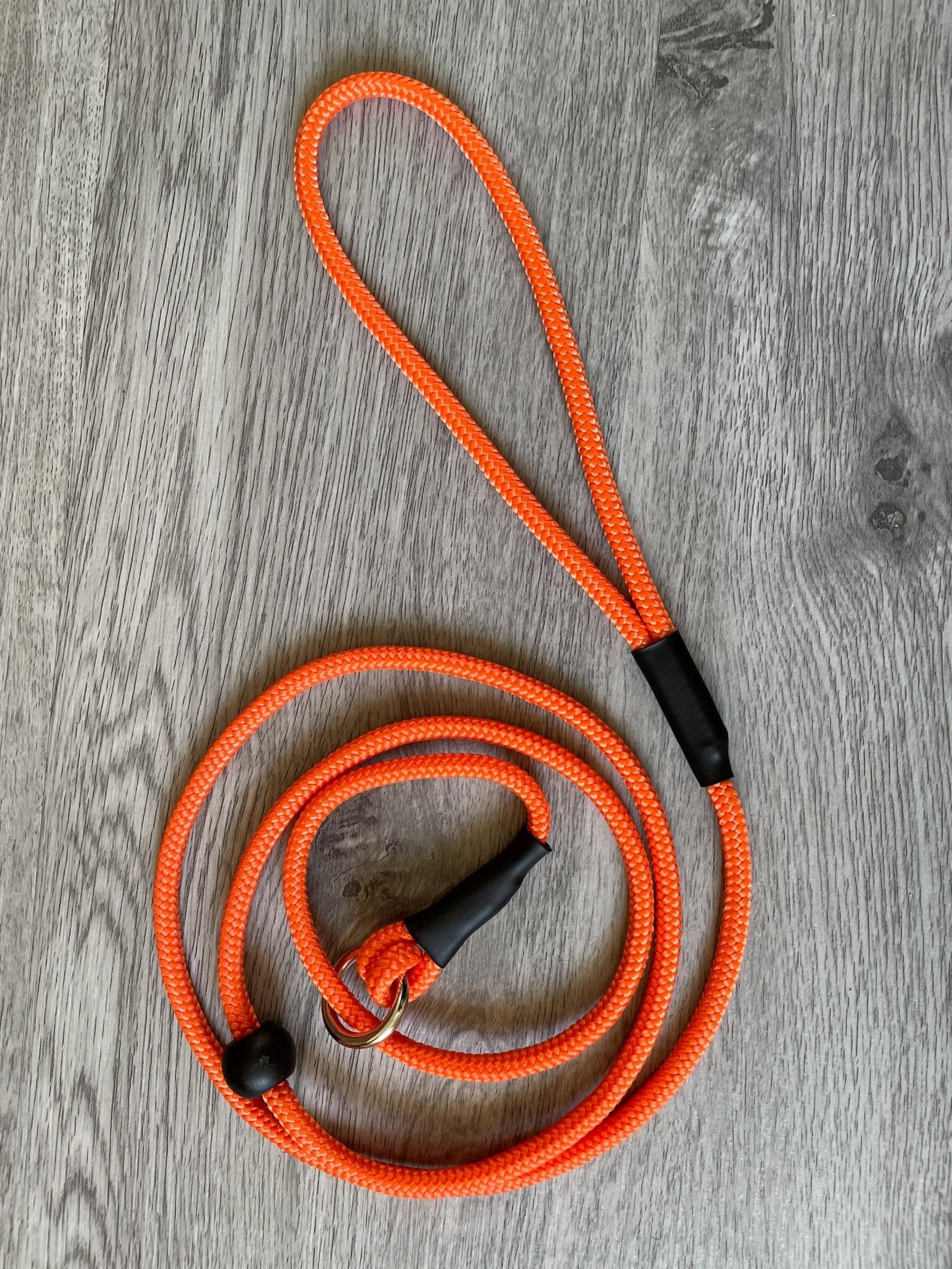 6mm Slip lead for dogs training stop pulling obedience | Adjustable stoppers | thin lightweight