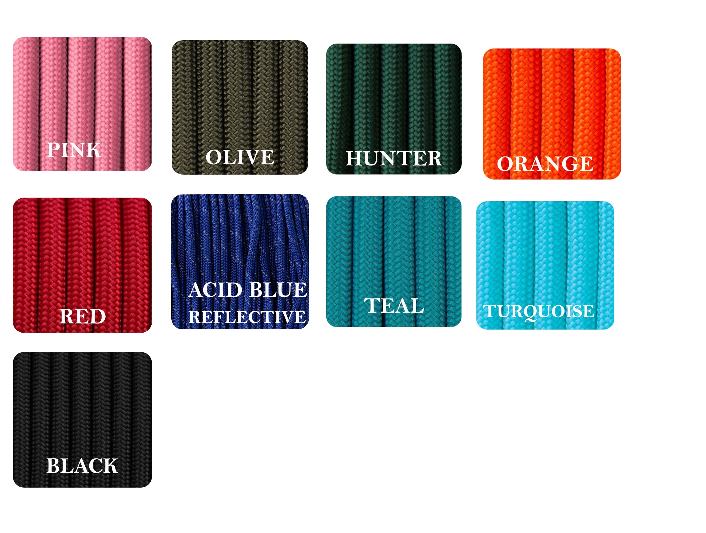 6mm Paracord Slip Lead for Dog Training: No-Pull Lead with Knotted Handle Obedience