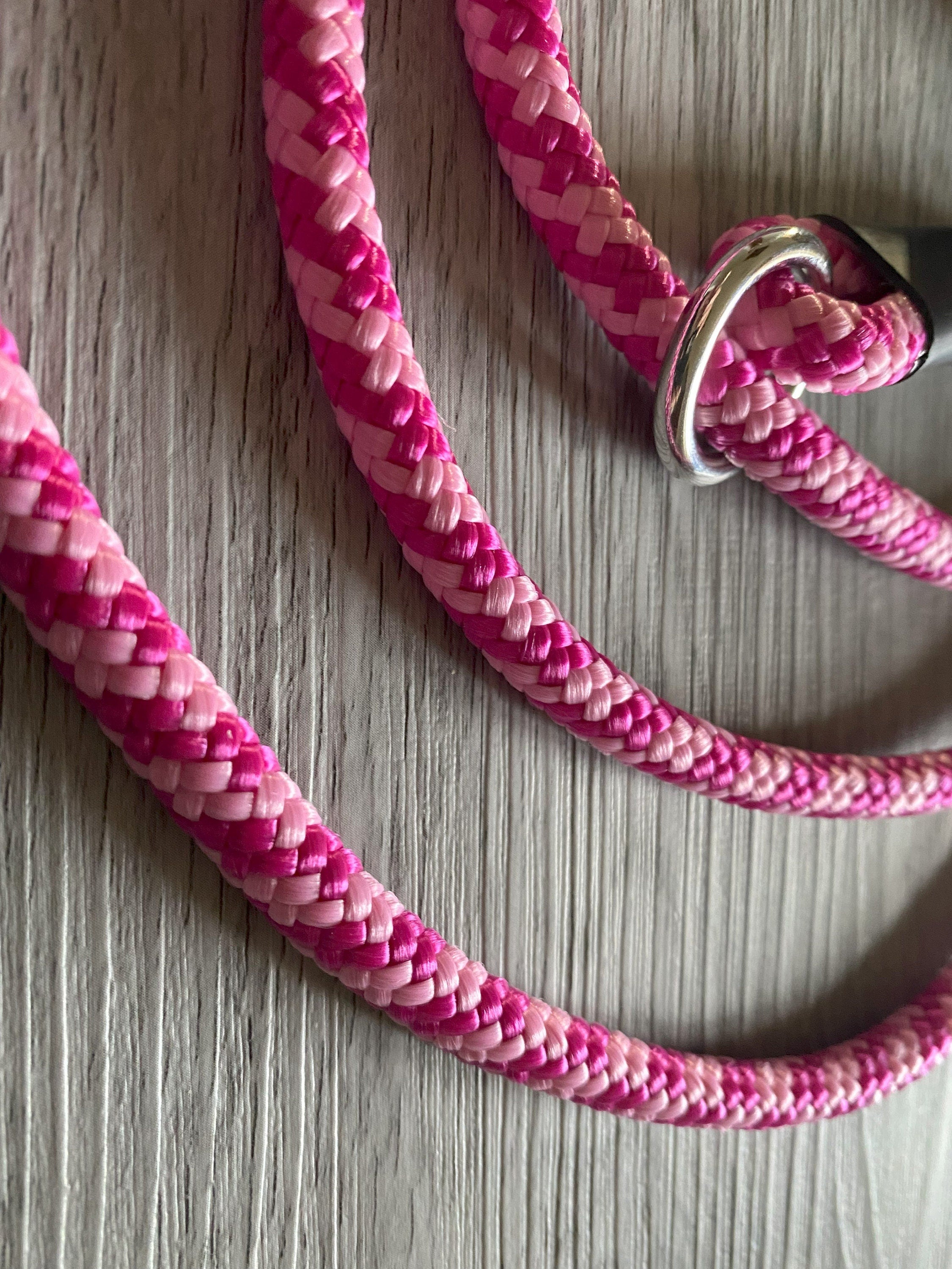 8mm Slip Lead Rope for Dog Walking, Training - Strong & Adjustable