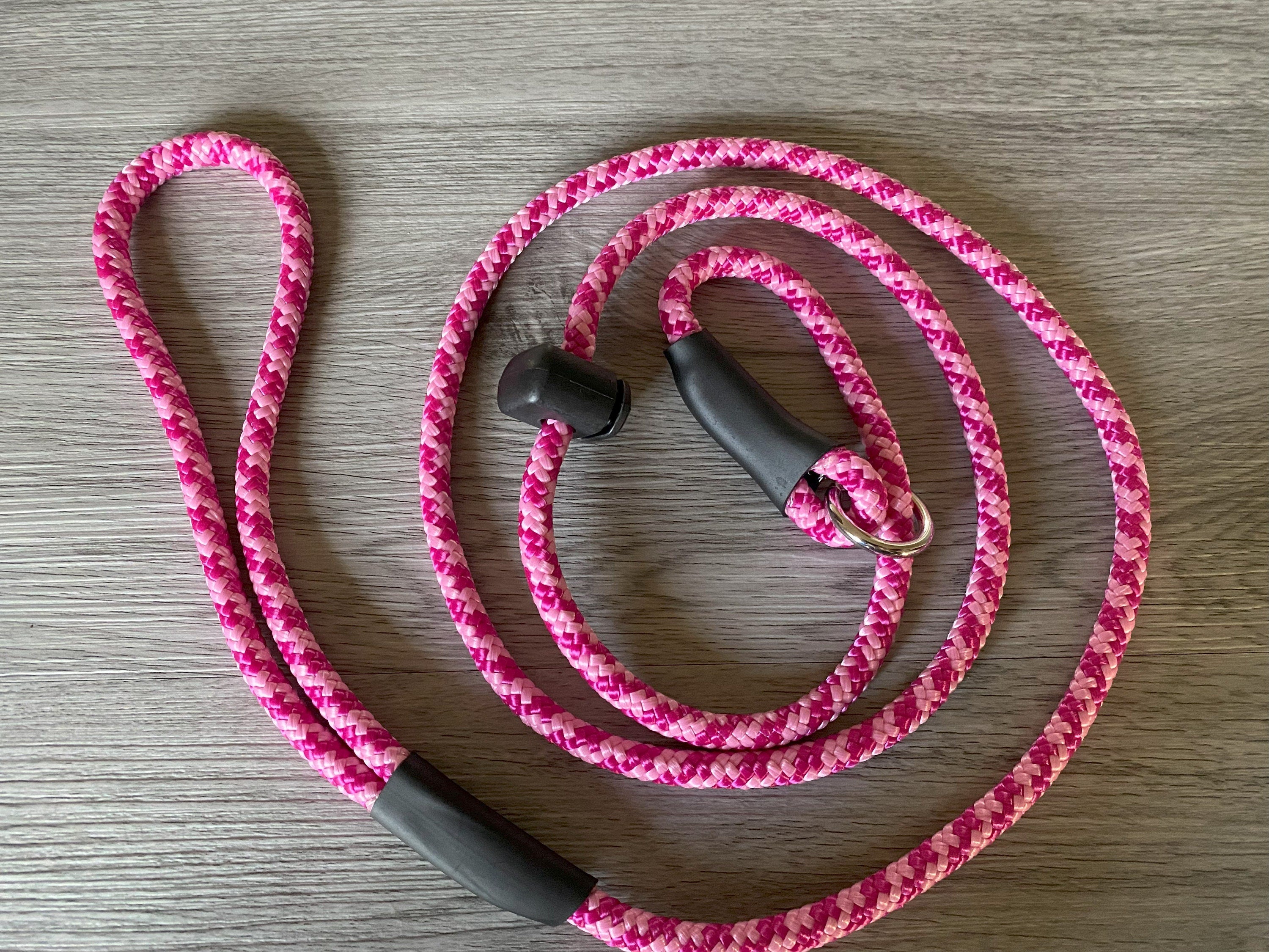 8mm Slip Lead Rope for Dog Walking, Training - Strong & Adjustable