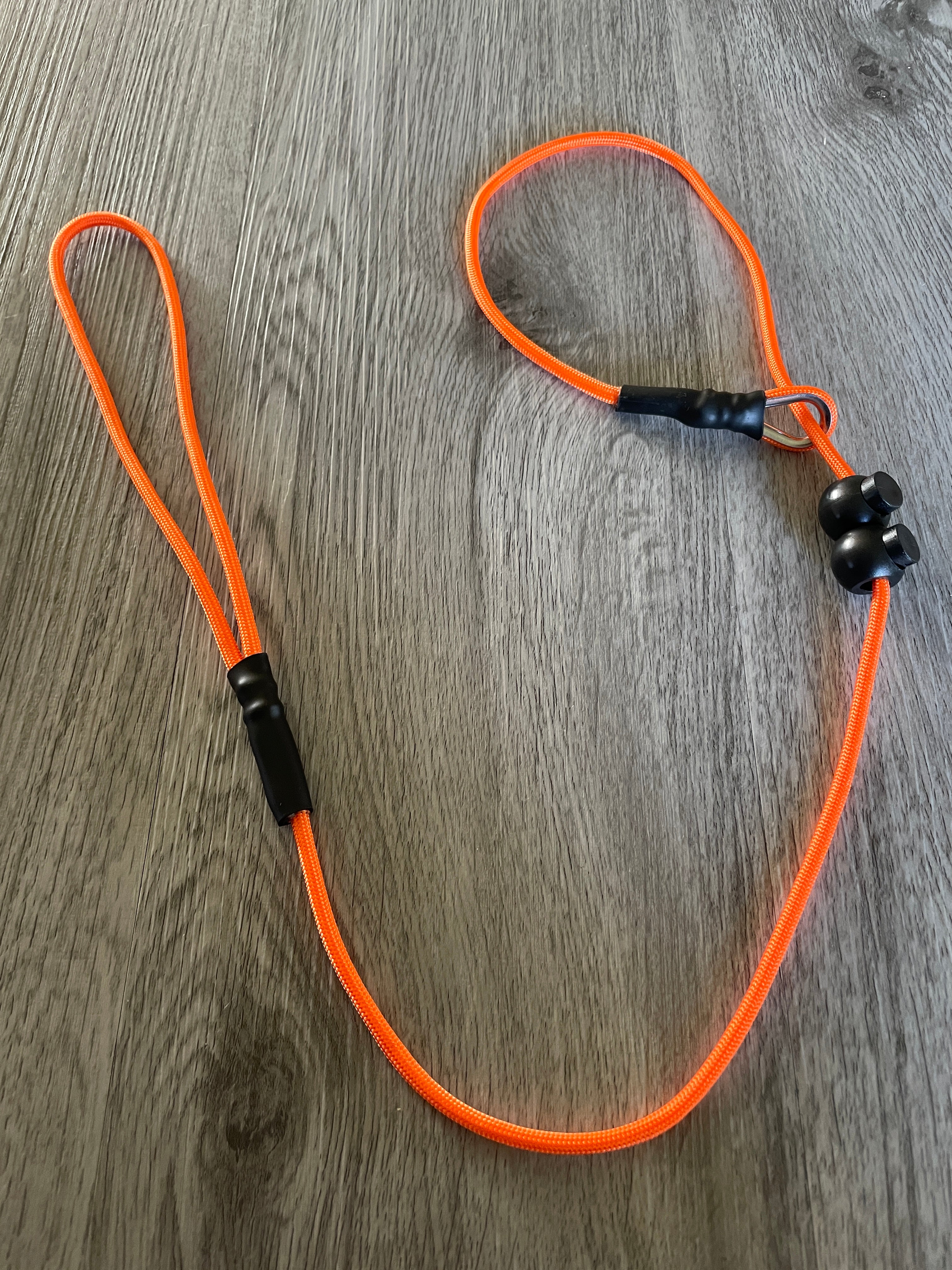 Short Slip Lead Puppy Trraining Lead | Gundog heeling No pull lightweight Paracord 4mm