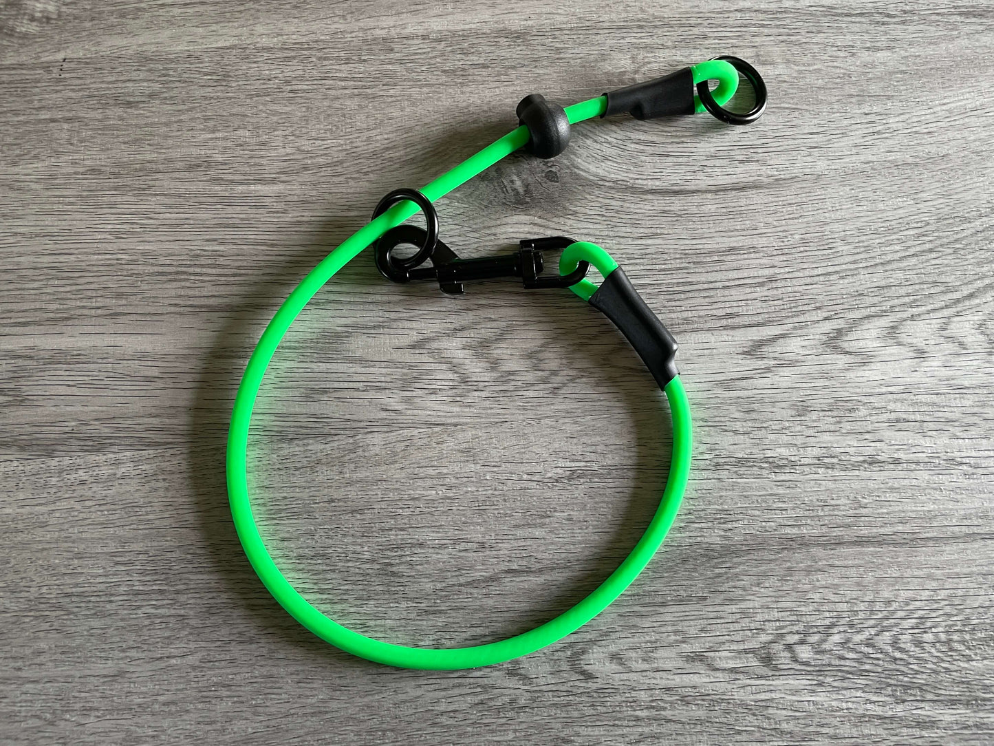 Slip collar with limiter Biothane American style slip collar with trigger hook Training slip lead  Round Rope Biothane Strong  6mm