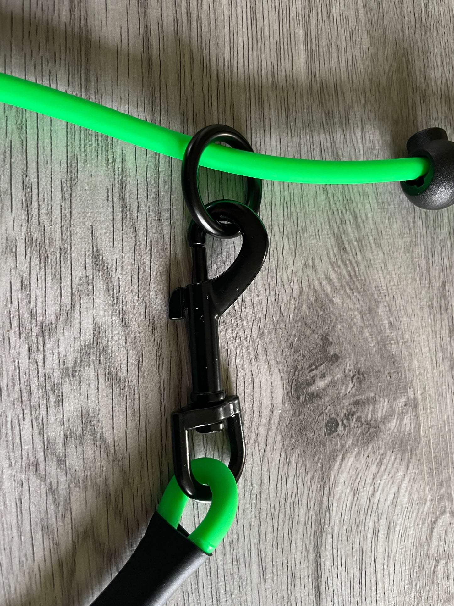 Slip collar with limiter Biothane American style slip collar with trigger hook Training slip lead  Round Rope Biothane Strong  6mm