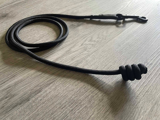 Premium Dog training lead |Short dog lead heel / long line tracking Gundog Puppy No handle 6mm