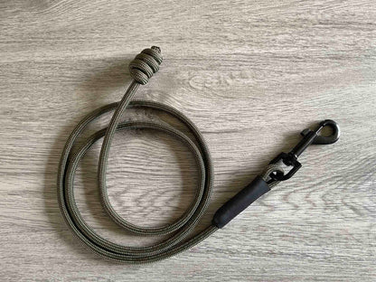 Premium Dog training lead |Short dog lead heel / long line tracking Gundog Puppy No handle 6mm
