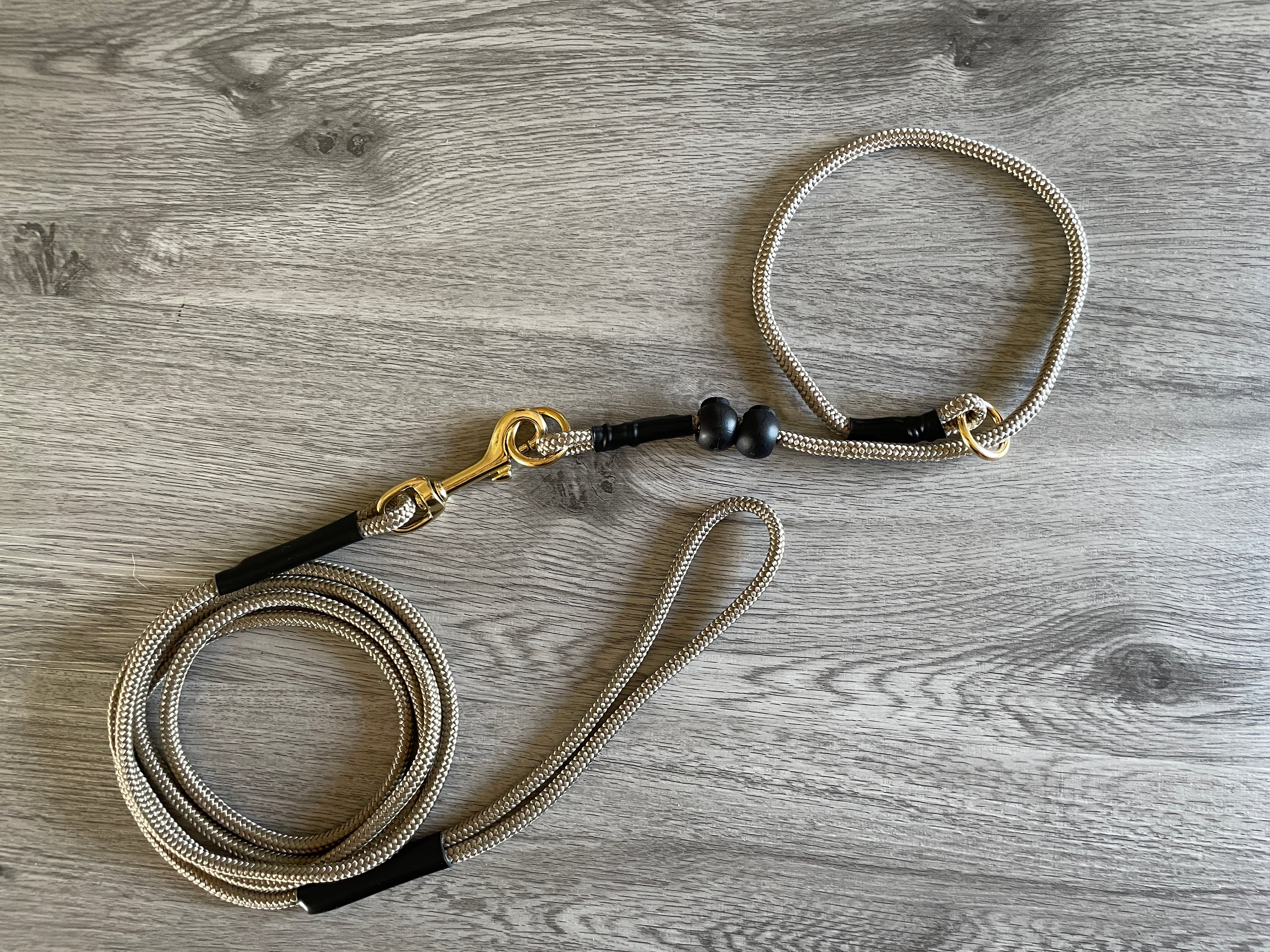 Training Slip collar and lead set no-pull dog lead Obedience training 6mm