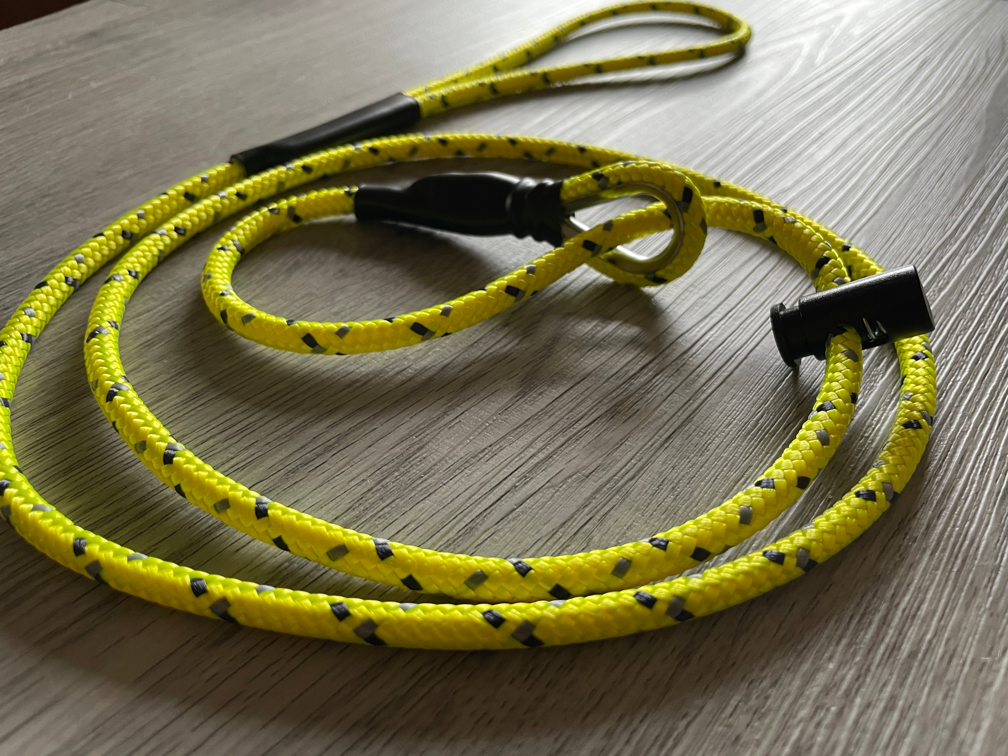 6mm Slip lead with thimble Gundog field trial competition | lightweight strong with stopper
