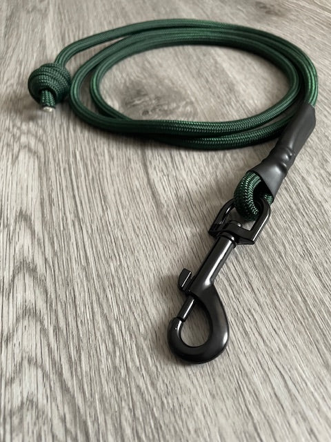 Premium 6mm Paracord Dog Training Lead | Short & Long Line options for Heeling, Tracking & Recall