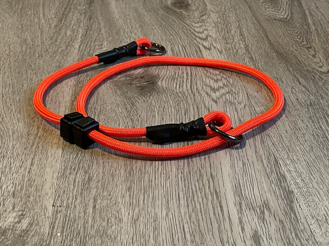 6mm paracord slip collar premium rope for dog training | Stop pulling | Gundog Working dog collar