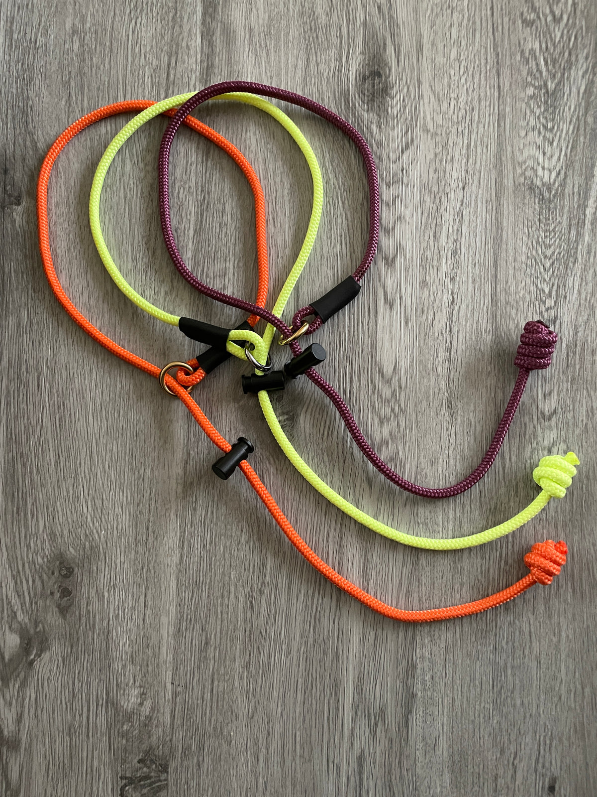 Slip Collar Knotted End for Dog Training Correction and Close Control