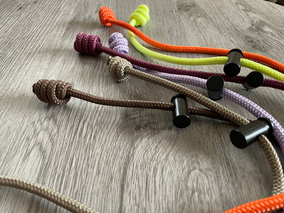 Slip Collar Knotted End for Dog Training Correction and Close Control