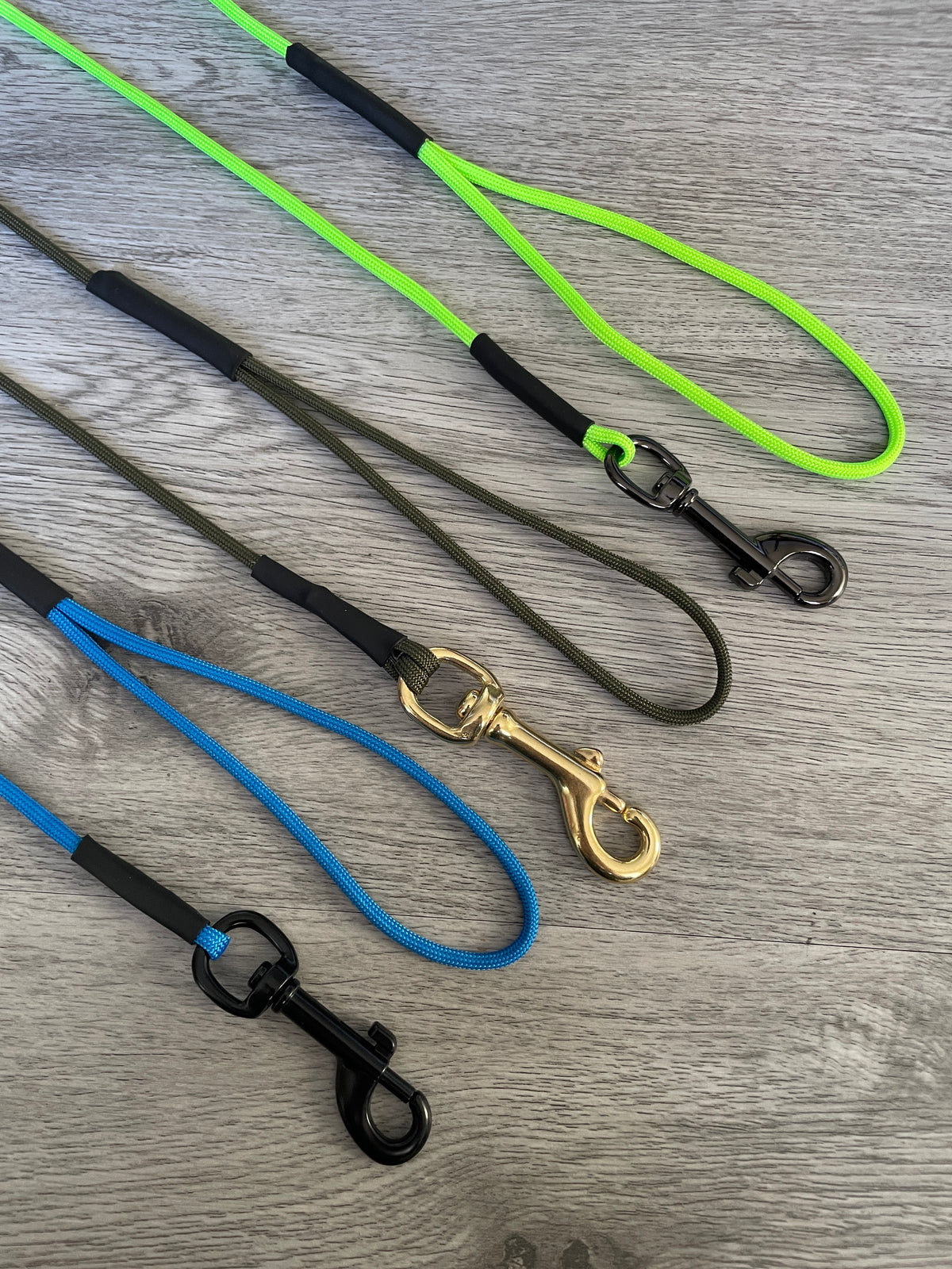 4mm Dog Lead Strong Thin Lightweight Clip / Trigger Hook Paracord