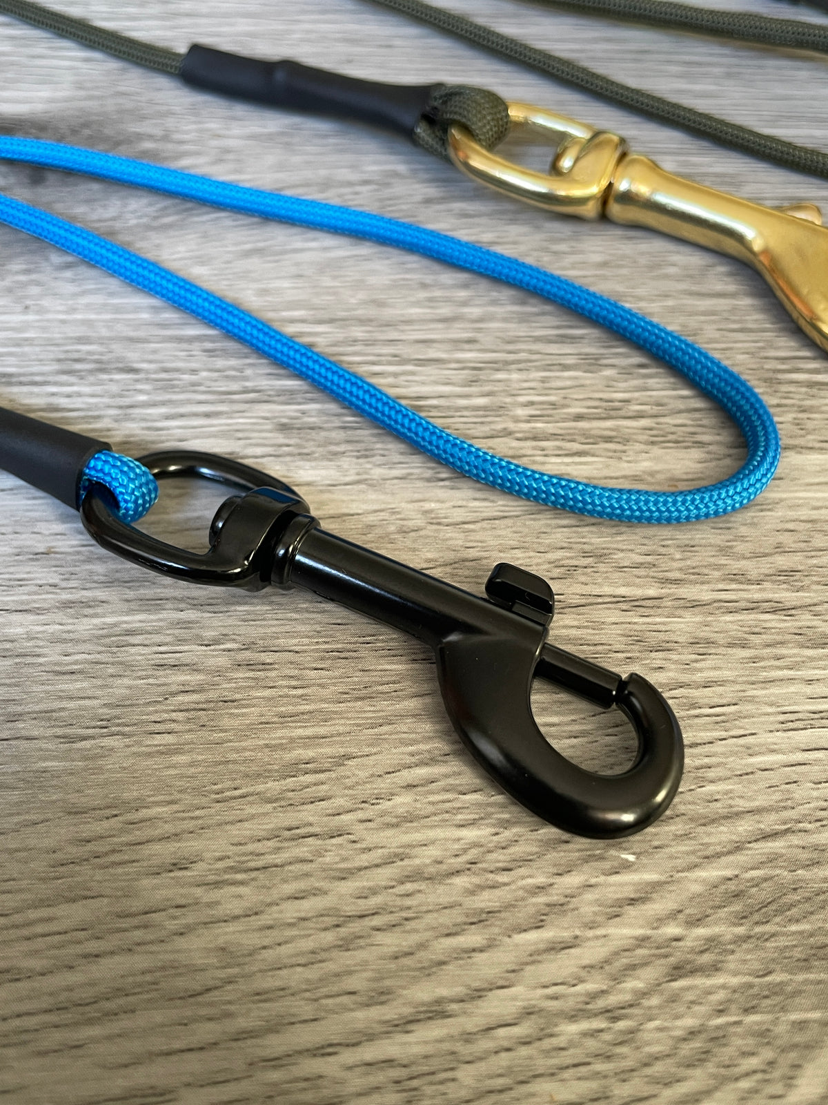 4mm Dog Lead Strong Thin Lightweight Clip / Trigger Hook Paracord