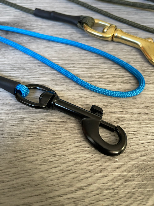 4mm Dog Lead Strong Thin Lightweight Clip / Trigger Hook Paracord