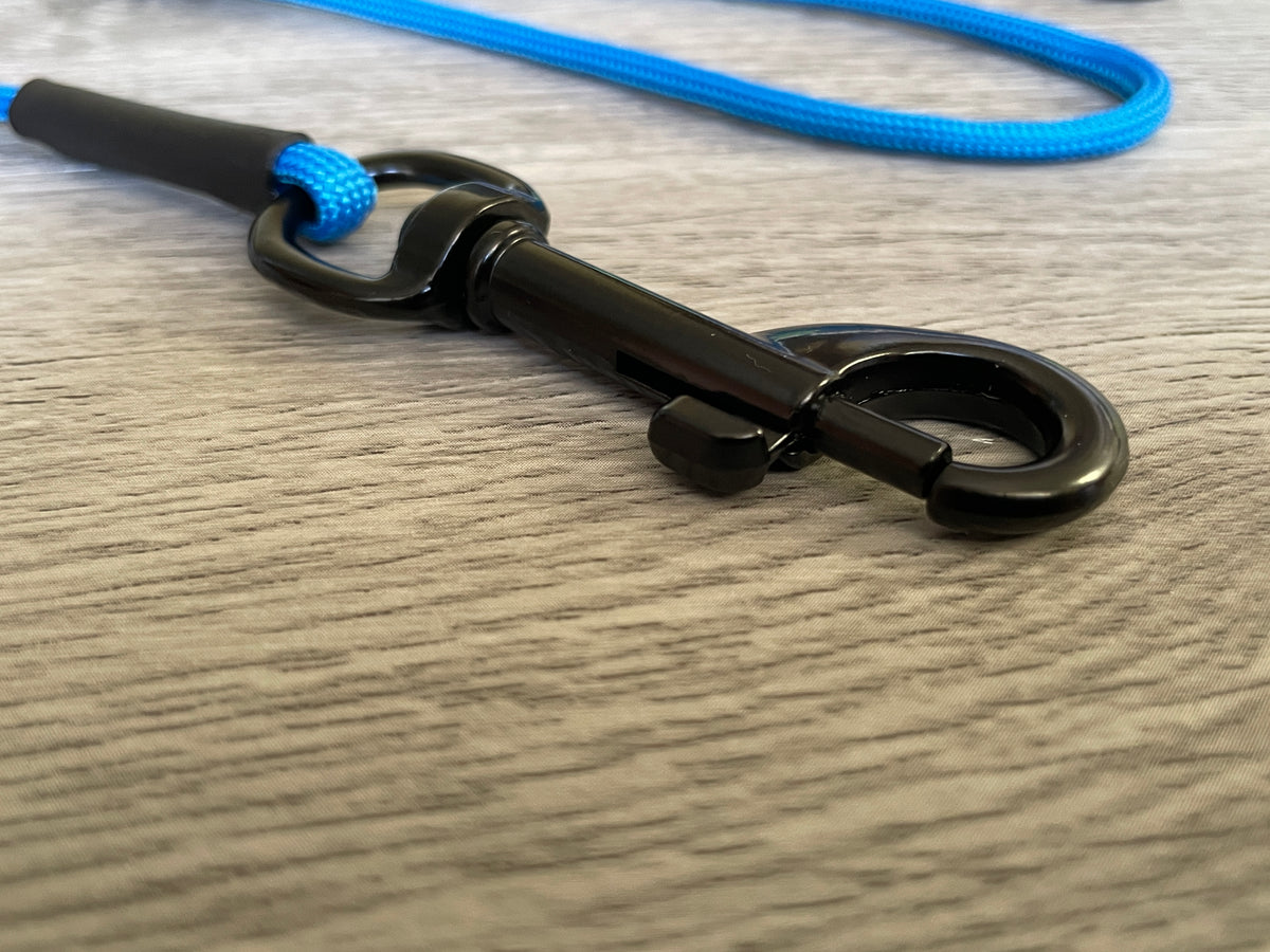 4mm Dog Lead Strong Thin Lightweight Clip / Trigger Hook Paracord