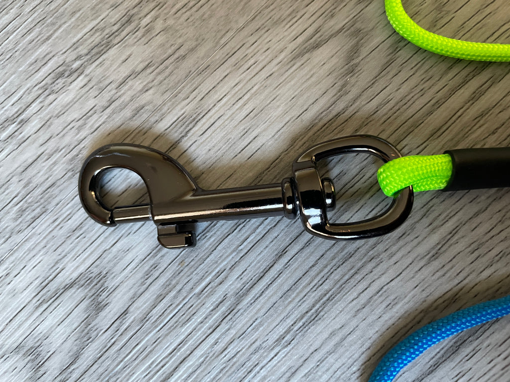 4mm Dog Lead Strong Thin Lightweight Clip / Trigger Hook Paracord