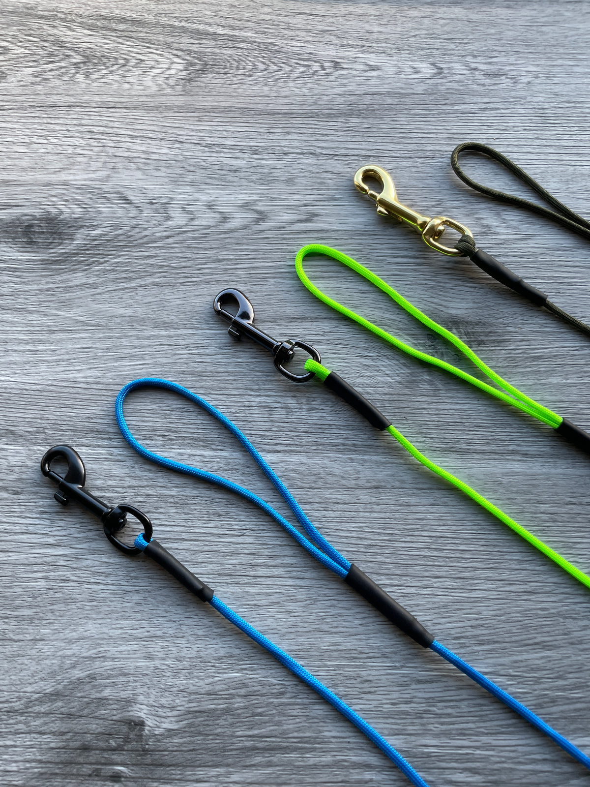 4mm Dog Lead Strong Thin Lightweight Clip / Trigger Hook Paracord