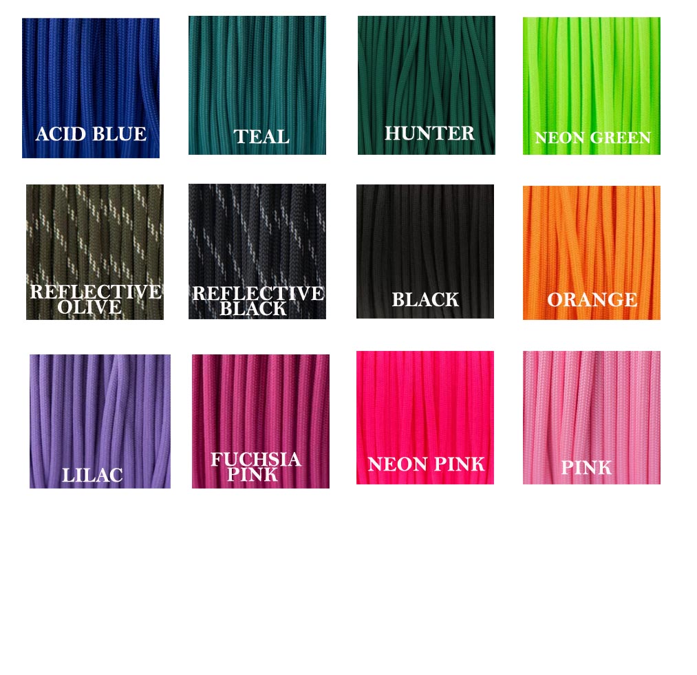 Slip collar/ Grot | Dog training collar | Dominant dog collar | Premium 750 Paracord 4mm