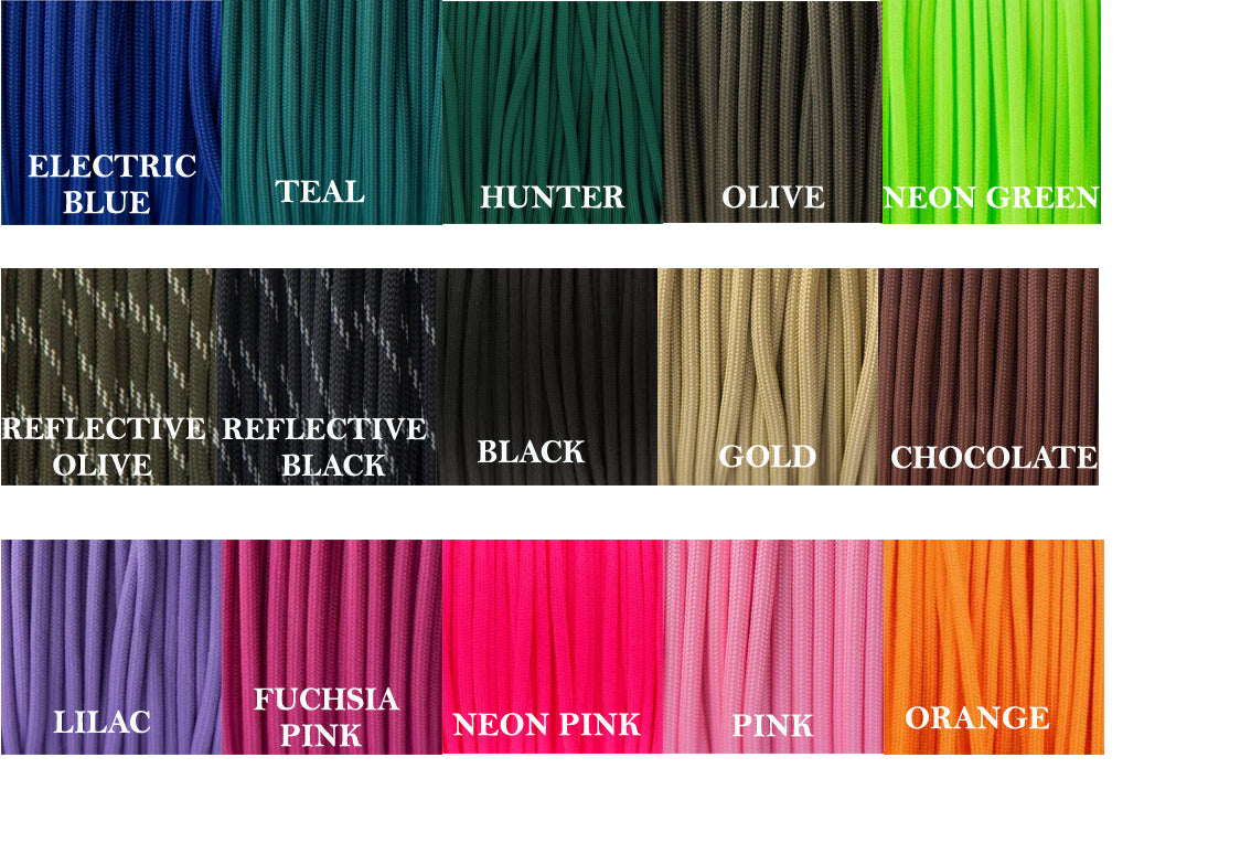 Slip collar/ Grot | Dog training collar | Dominant dog collar | Premium 750 Paracord 4mm