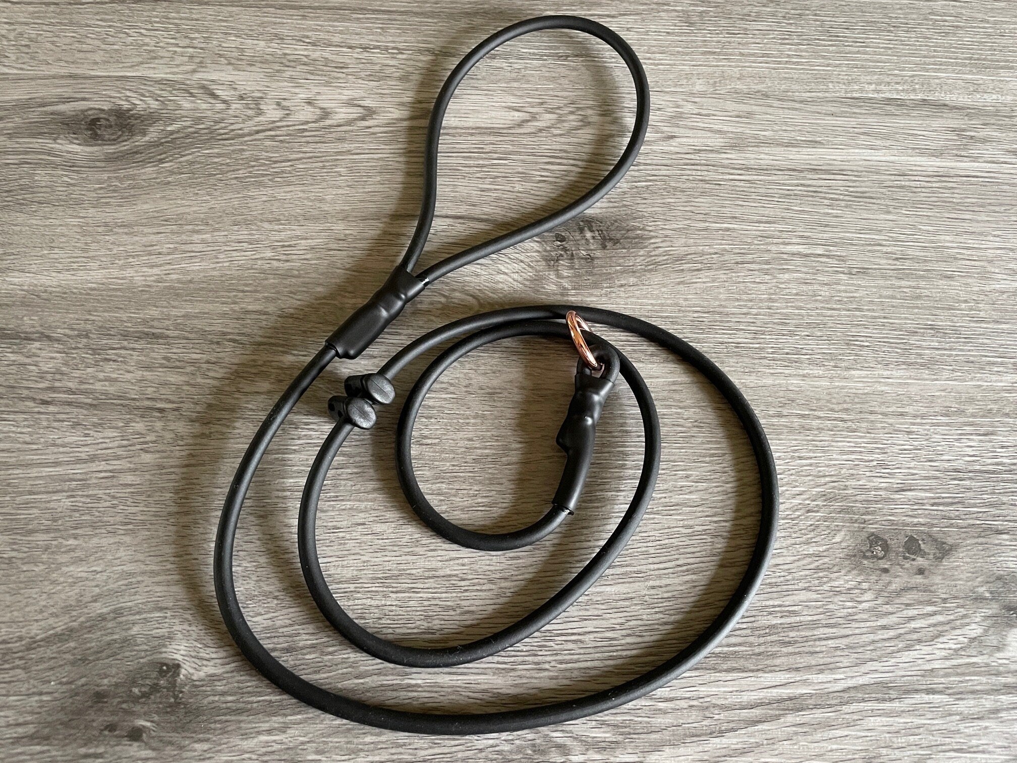 Biothane® Slip lead round rope for dog training gundog, working dogs: adjustable waterproof 6mm