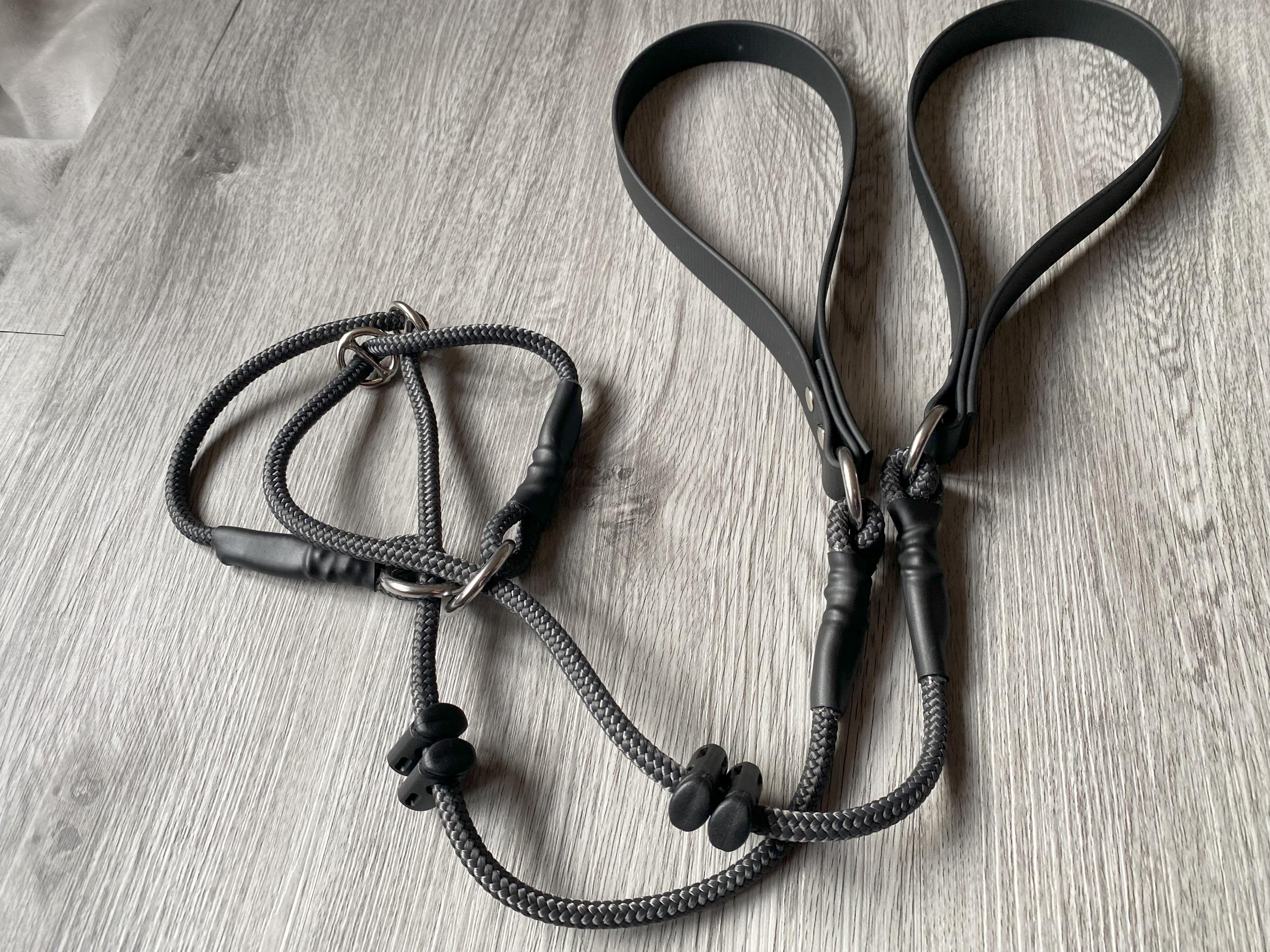Short close control slip lead |Traffic Lead | Short training lead heeling lead | Figure of 8