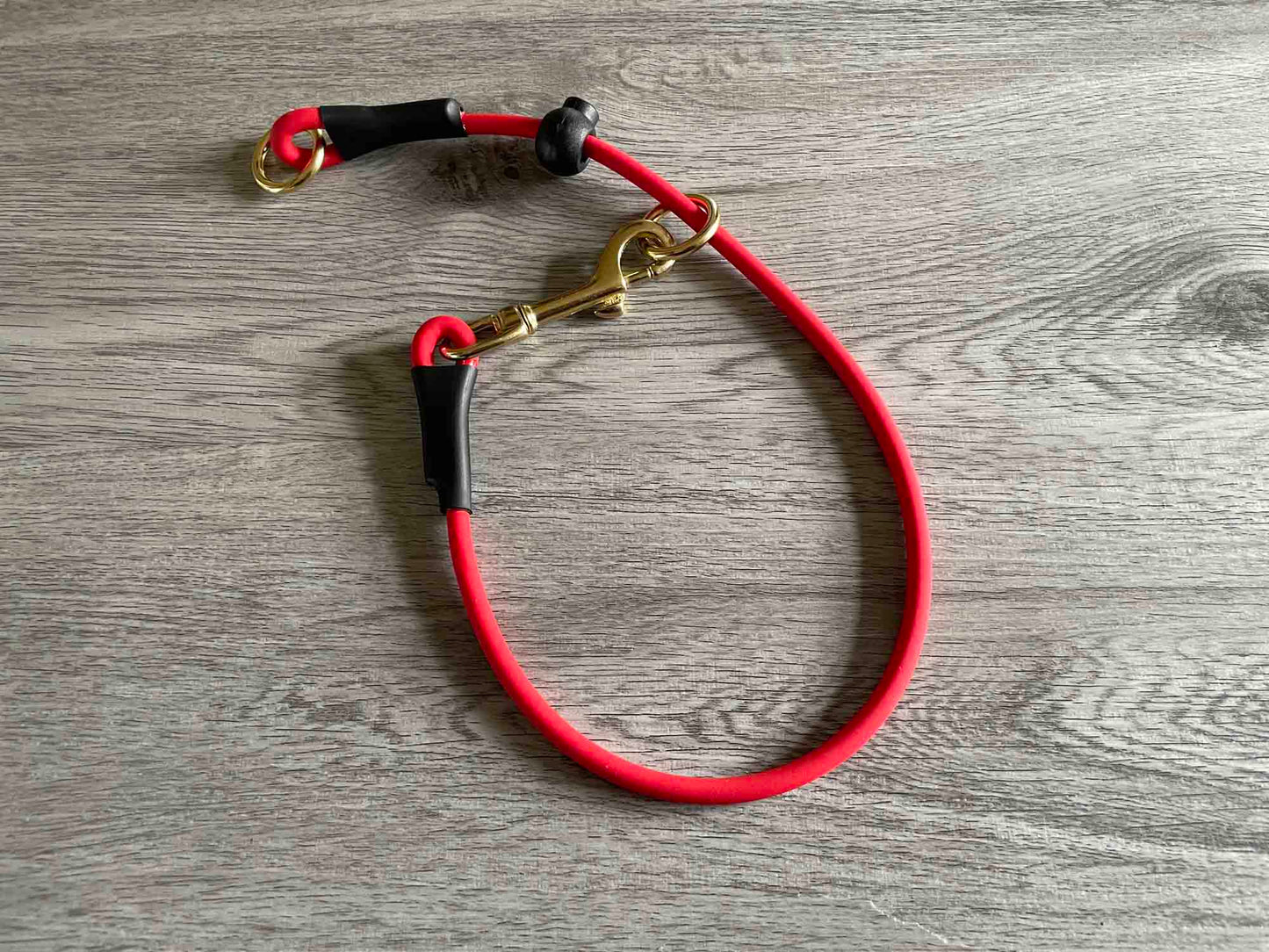 Slip collar with limiter Biothane American style slip collar with trigger hook Training slip lead  Round Rope Biothane Strong  6mm