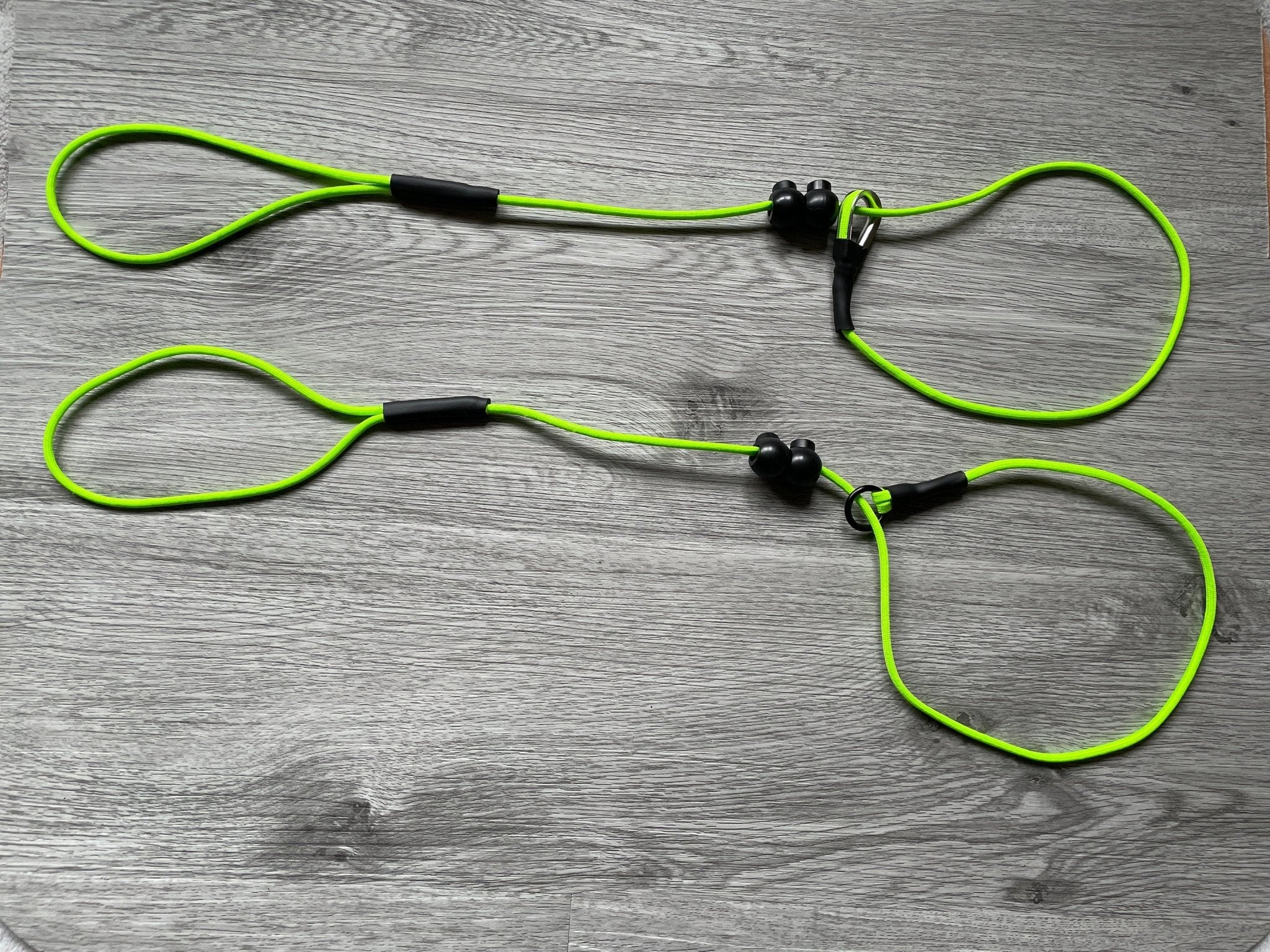 Short Slip Lead puppy training lead | dog gundog heeling / heel pulling lightweight Paracord rope 4mm