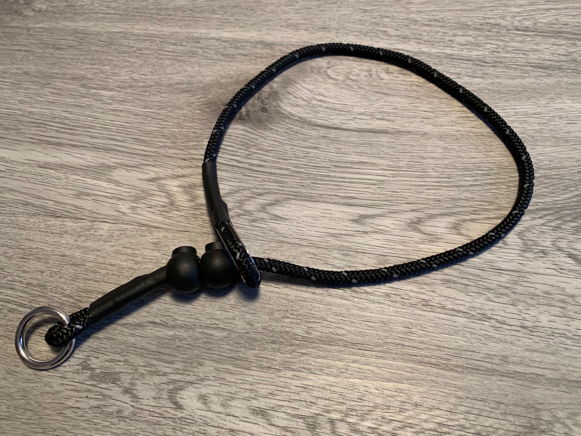 Slip Collar with thimble Dog / Gundog Training Anti pulling Working dog 6mm rope