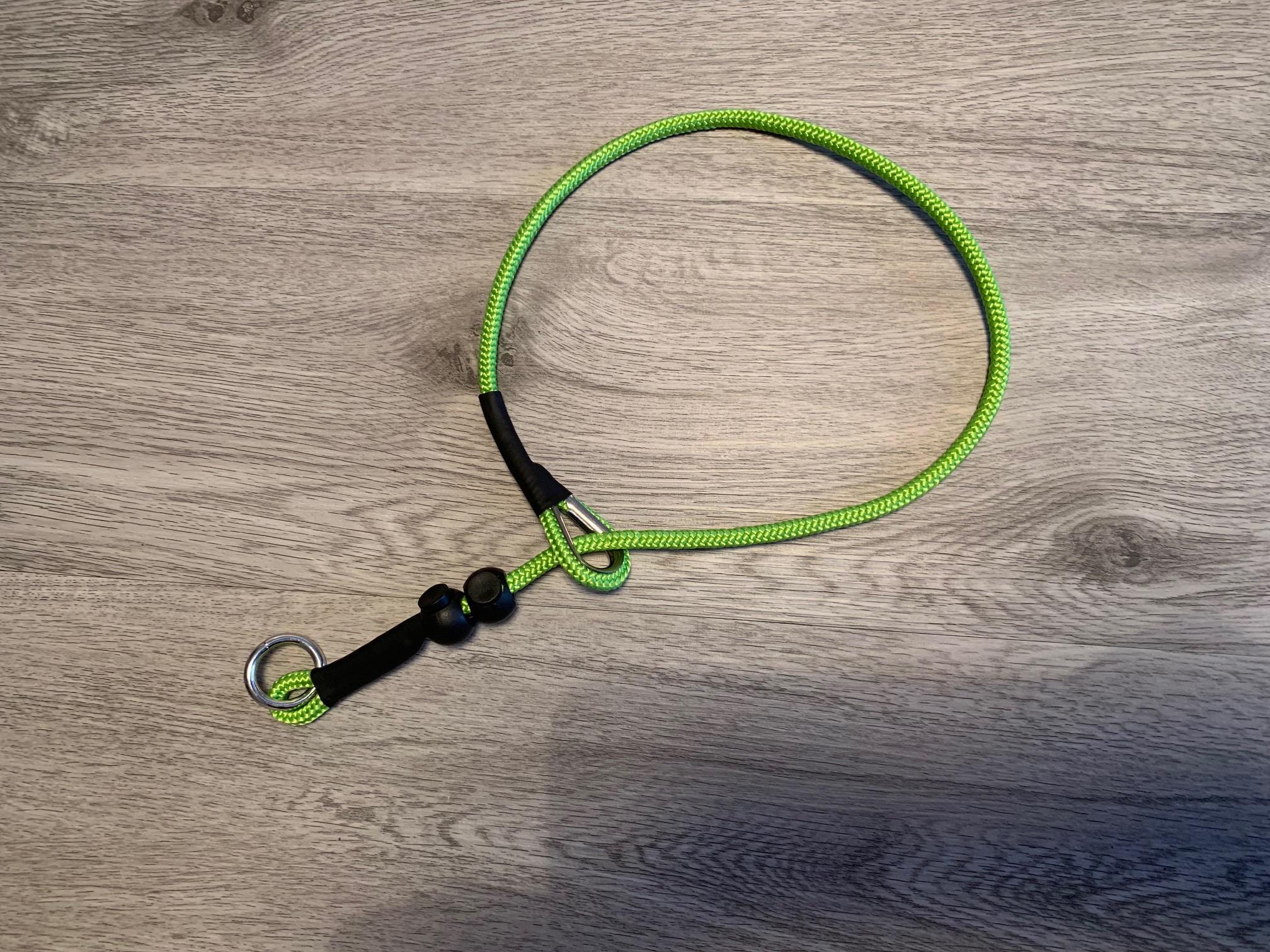 Slip Collar with thimble Dog / Gundog Training Anti pulling Working dog 6mm rope