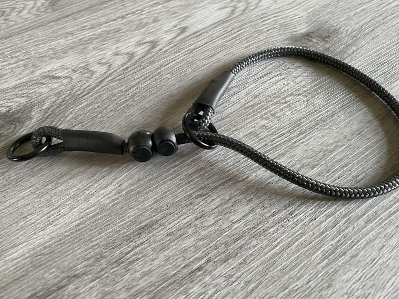 Slip collar dog training Grot correction dominant dog adjustable rope very strong 6mm