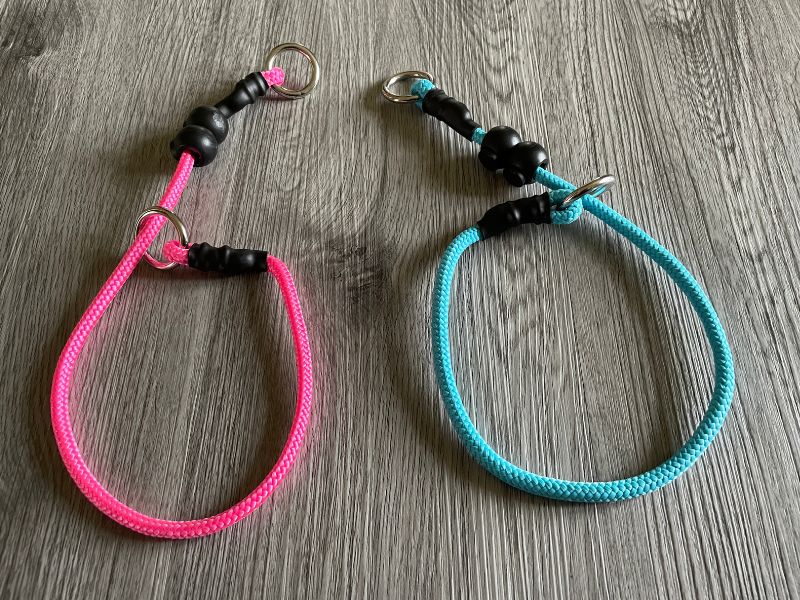 Slip collar dog training Grot correction dominant dog adjustable rope very strong 6mm