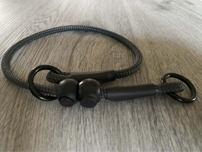 Slip collar dog training Grot correction dominant dog adjustable rope very strong 6mm